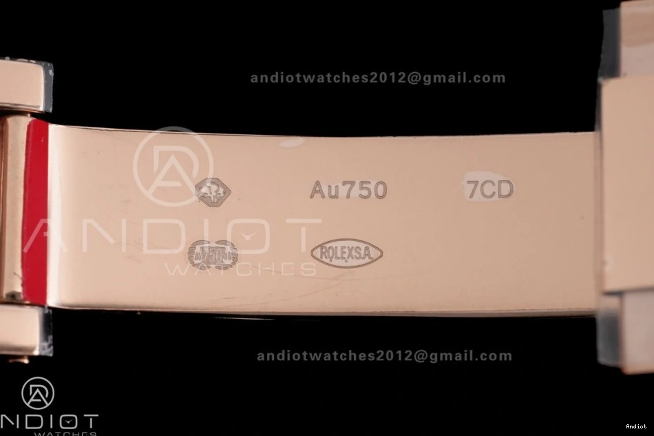 126515 Oyster-flex Best VSF Dial 1:1 On Daytona DD4131 Strap Weight Gain Marker RG Sub-dial Stick Black Edition 0129